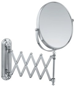 WENKO 3656241100 - Козметично огледало TELESCOPE DELUXE 23x38 см, гланцов хром