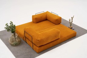 Троен диван Comfort, цвят Оранжев