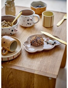 Бяла керамична детска чаша за какао 370 ml Dolly – Bloomingville Mini