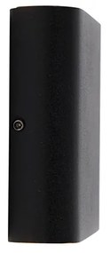 Модерна външна стенна лампа черна 11,5 см с LED IP65 - Batt
