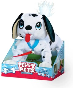 Peppy Pets - Плюшен любимец за разходка навън - Кученце Далматинец 160004
