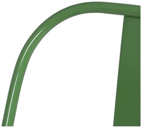 Зелени метални трапезни столове в комплект от 2 бр. – Ixia