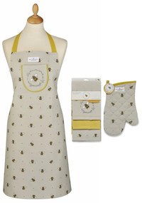 Чаени кърпи, престилка и кърпа за готвене в комплект от 5 бр. Bumble Bees – Cooksmart ®