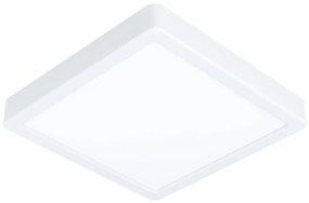 Бяло LED осветително тяло за таван 21x21 cm FUEVA 5 – EGLO