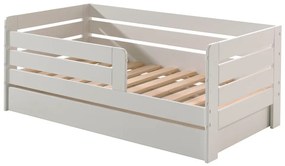 Бяло детско легло, 70 x 140 cm Peuter - Vipack