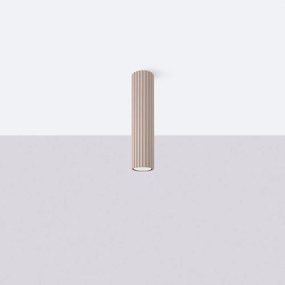 Кафяво-сив метален прожектор Gleam – Sollux