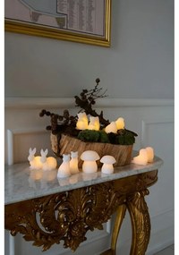 Бяла коледна светлинна украса 2 бр. ø 9 cm Elvina – Sirius