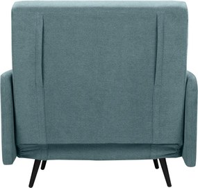 Синьо кресло Mallory – Støraa