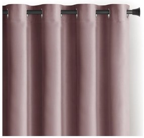 Светлокафяво затъмняващо перде 140x245 cm Eyelets – Restilo