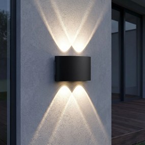 Фасадна лампа Аплик LED JNH039-4G Black