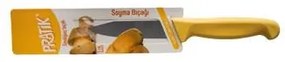 Pirge - Нож за зеленчуци от неръждаема стомана жълт 8см (43011)PRATIK