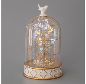 LED Коледна декорация 12xLED/3xAAA топло бял