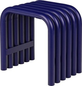 Син градински стол метален Nokk – noo.ma