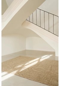 Ръчно изработен вълнен килим подходящ за пране в цвят каки 80x140 cm Unexpected Wool – Lorena Canals