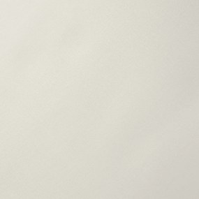 Кремав еластичен чаршаф от памук перкал 185x200 cm Cotton Percale – Bianca