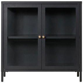 Черна метална витрина 80x80 cm Dalby – House Nordic