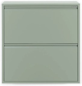 Зелено-сива метална етажерка за обувки Billy - Spinder Design