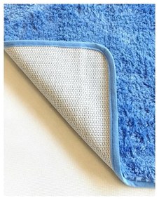 Синя постелка за баня 50x80 cm - JAHU collections