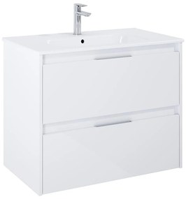 Конзолен шкаф за баня A852014806, с умивалник, 80.5х46х56.5см