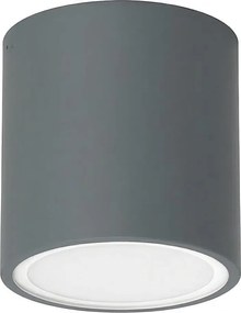 Ideal Lux - Външно точково осветително тяло TECHO 1xGU10/20W/230V Ø 9 см IP54 антрацит