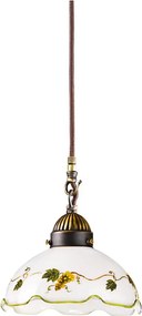 Kolarz 731.30.110 - Висяща лампа на кабел NONNA 1xE27/75W/230V Ø 20 см, винено