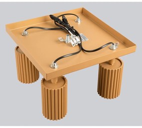 Прожектор в златист цвят 25x25 cm Gleam – Sollux