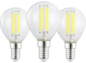 КОМПЛЕКТ 3x LED крушки P45 E14/2,2W/230V 2700K - Eglo 110441