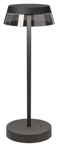 Redo 90312 - LED регулируема настолна лампа ILUNA LED/2,5W/5V 3000 mAh IP65 черн