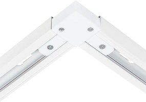 Модерна релсова система за осветление с 6 бели прожектора 1-фазов 300см - Iconic Jeana