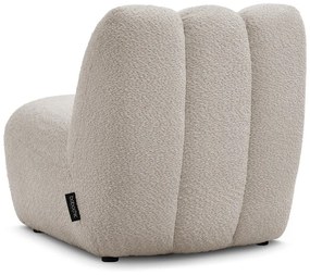 Бежово кресло от прежда с примки от букле Janissaire – Bobochic Paris