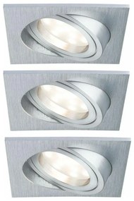 Paulmann 92839 - К-кт 3x LED/7W IP23 Лампа за вграждане в баня COIN 230V