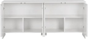 Бял скрин 180x80x45 cm Arlen – Kalune Design