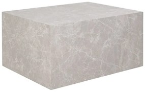 Бежова масичка за кафе от декор от мрамор 60x80 cm Prague – House Nordic
