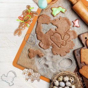 Комплект от 2 перфоратора за великденски яйца от неръждаема стомана - Orion