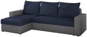 Ъгъл диван Luno-Blue - Gray