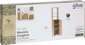 Етажерка 5five Sicela, Бамбук