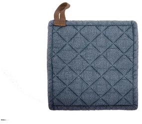 Комплект от 2 сини памучни кухненски ръкавици , 20 x 20 cm - Tiseco Home Studio