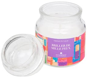 Ароматна свещ atmosphera Jomy, Стъкло, 65 g - Freesia