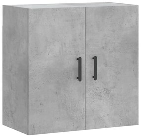 829976 vidaXL Стенен шкаф, бетонно сив, 60x31x60 см, инженерно дърво