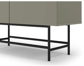 Зелено-сиво шкафче 100x128 cm Eldia – Marckeric