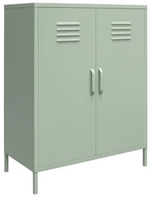 Зелено метално шкафче 40x102x80 cm Mission District – Støraa