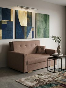 Диван Viva Sonic II двуместен-Кафяв