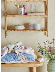 Розова ръчно изработена глинена ваза (височина 14,5 cm) Embla – Bloomingville