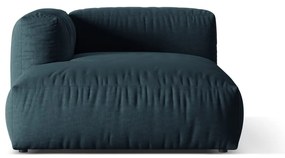 Тъмносин модул за диван (ляв ъгъл) Martina – Micadoni Home