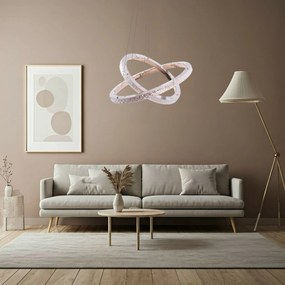 Лампа LED MS011-CP ROSE GOLD 59cm