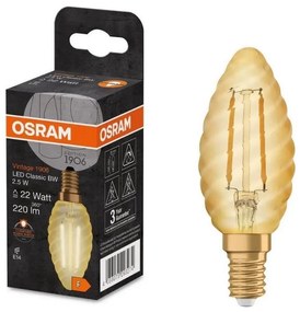 LED Крушка VINTAGE E27/2,5W/230V 2400K - Osram