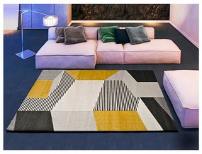 Сив и бежов килим Elle Multi, 120 x 170 cm - Universal