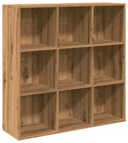 855969 vidaXL Шкаф за книги Artisan Oak 98x29x97,5 cm