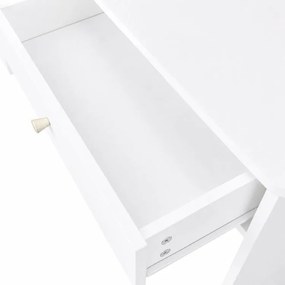 Модерна тоалетка с кръгло LED огледало