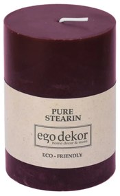 Виненочервена свещ Friendly, време на горене 37 ч. Eco - Eco candles by Ego dekor